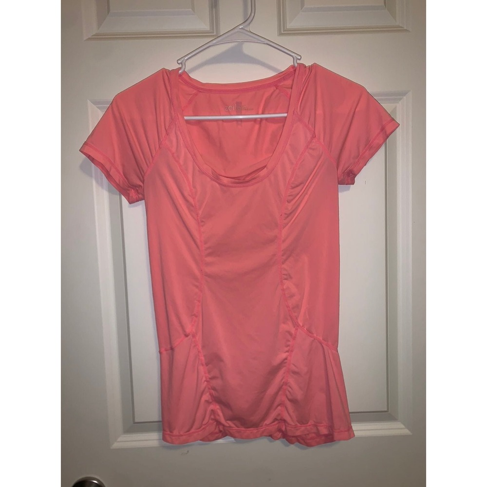 Women's Zella from Nordstrom short sleeve t shirt coral pink size XS